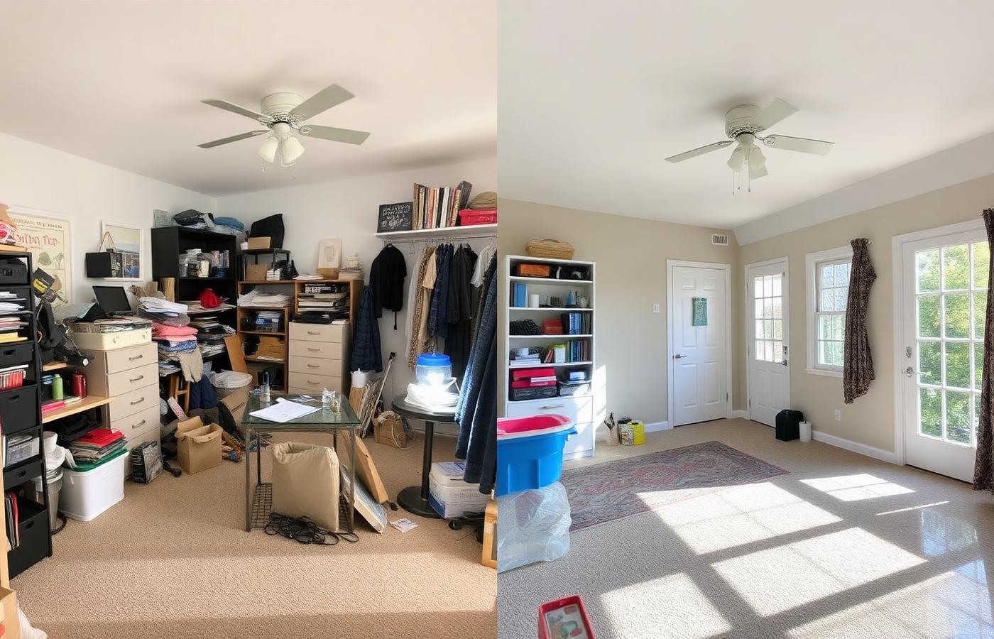 Living room transformation